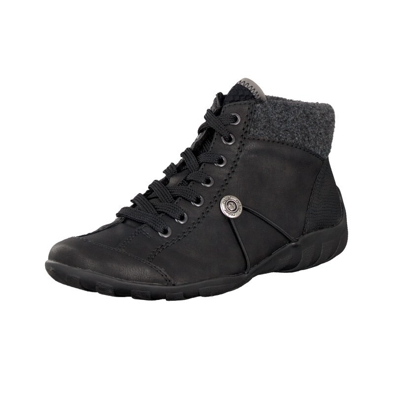 Botas Rieker L6509-01 Para Mulher - Pretas